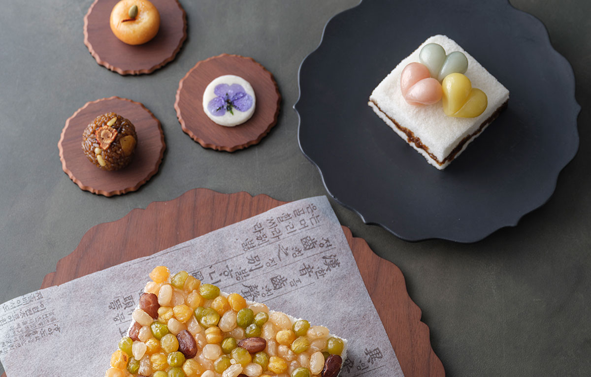 >韓国伝統菓子コースイメージ